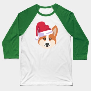 Funny Welsh Corgi Dog Christmas 2020 Dog Lover Christmas Baseball T-Shirt